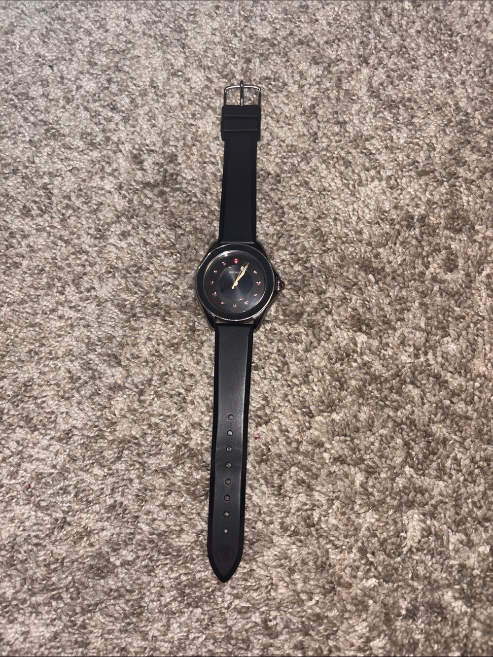 Michele Elegant Black and Silver watch - Picture 7 of 8